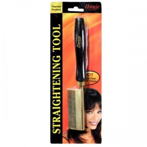 Annie Straightening Comb #5502 Medium Teeth Straight